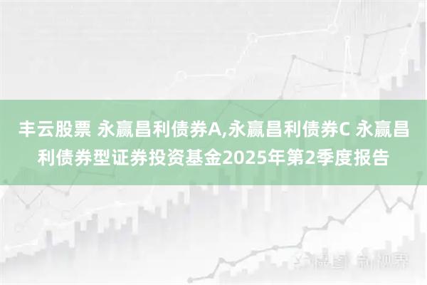 丰云股票 永赢昌利债券A,永赢昌利债券C 永赢昌利债券型证券投资基金2025年第2季度报告